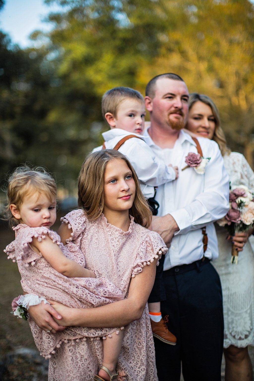 Orlando Elopement Photographer // A family wedding shoot at Moss Park
