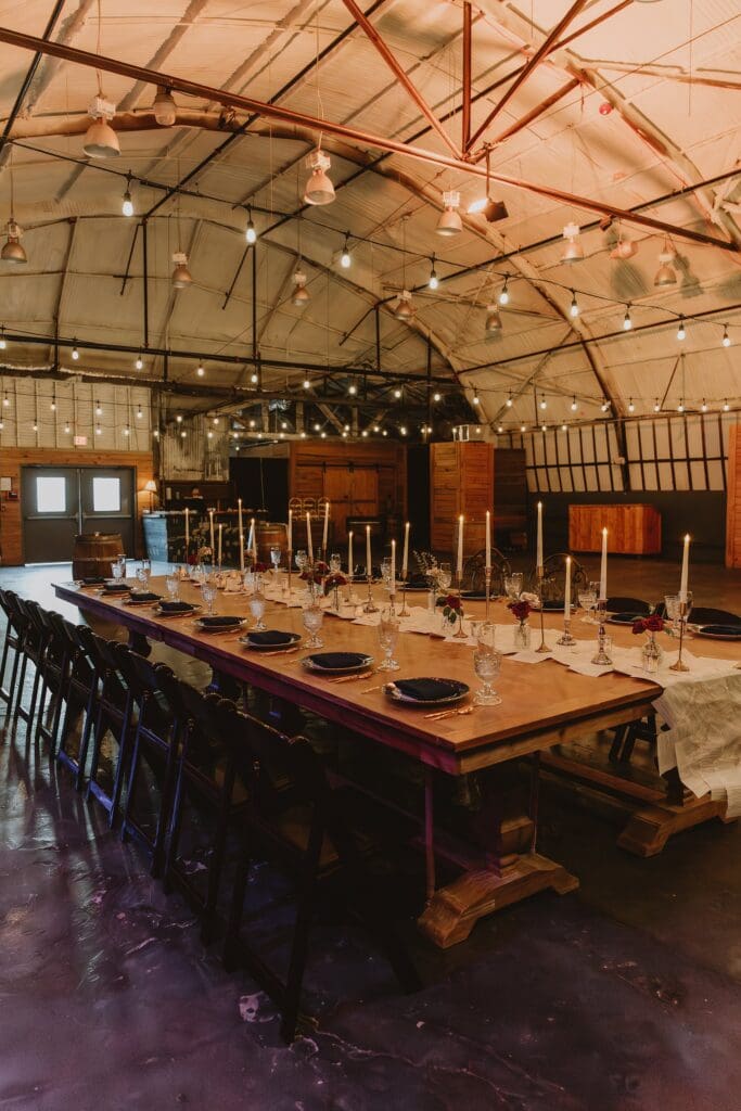 interior of micro wedding venue 1010 West in Orlando captured by Gracie May Photography
