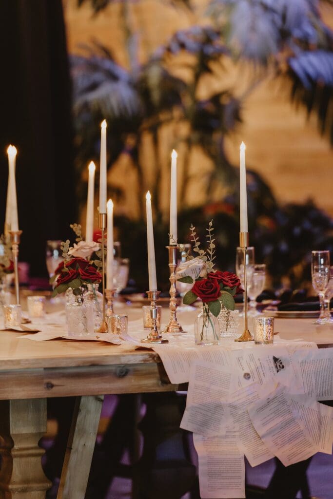 interior of micro wedding venue 1010 West in Orlando captured by Gracie May Photography
